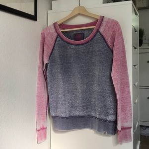 Super Cute Pink and Purple Beach/Surf Sweatshirt